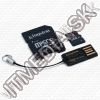 Olcsó Kingston microSD-HC card 32GB UHS-I U1 Class10 + adapter + Card Reader Mobility (IT9537)